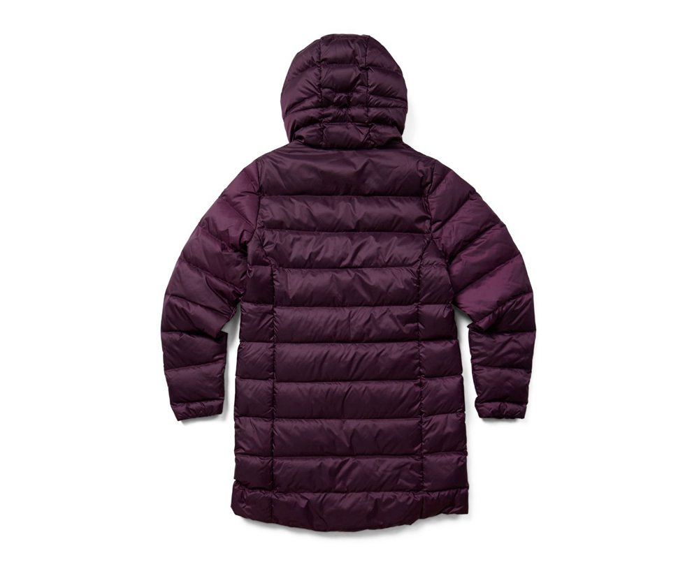 Merrell Jackets Purple - Terrain Glacial Parka - Womens 84PGIVWXF